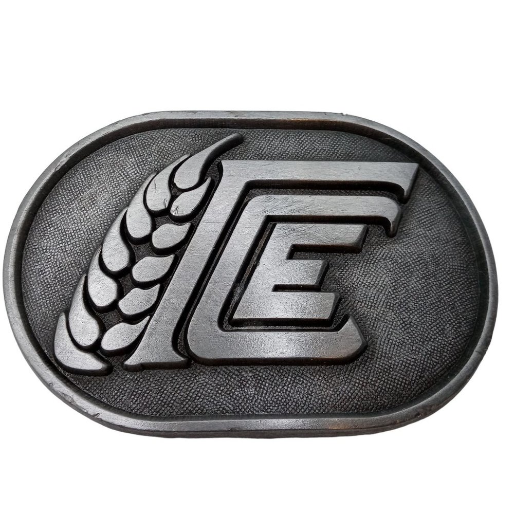 1991 Farmers Coop Belt Buckle Cooperative Kansas Zenda Nashville Medicine Lodge